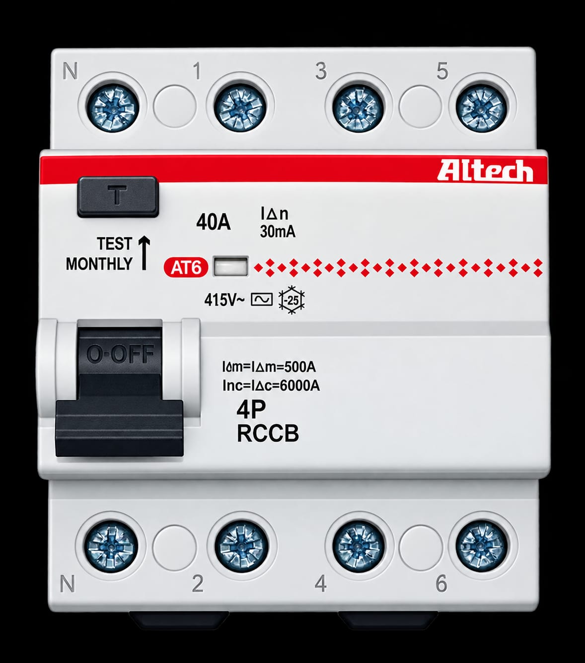 ALTECH 40A 4P 30MA RCCB